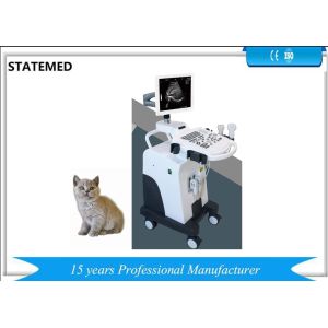 China High Elements Trolley Full Digital Veterinary Ultrasound Disagnostic System on sale
