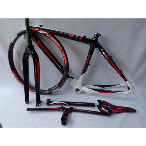 Carbon MTB Frame 26er 17"/19"/21" Mountain Bicycle/Bike Frame Red&White MB-NT102