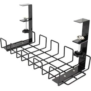 Upgrade Your Desk Wire Management No-Screws Cable Tray with ISO ROHS Certificati