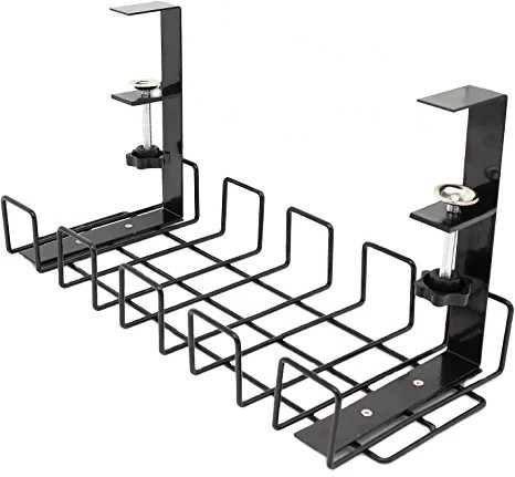 Upgrade Your Desk Wire Management No-Screws Cable Tray with ISO ROHS Certificati