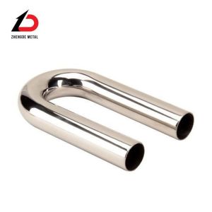 Round Mirror Polished Pickling U Bend Heat Exchange Tube JIS SS321 310S 309S