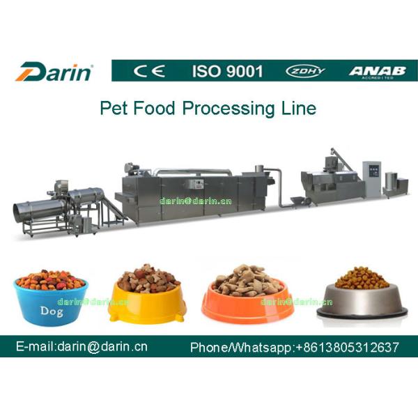 Buy Dry Pet Food Extruder processing line / pet extruder machine at wholesale prices