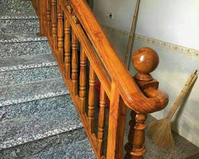Wooden Grain Handrails T8 Extrusion Aluminum Profiles