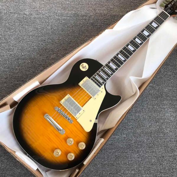 2019 Wholesale electric guitar 6 strings and back radion electric guitar solid body Free shipping