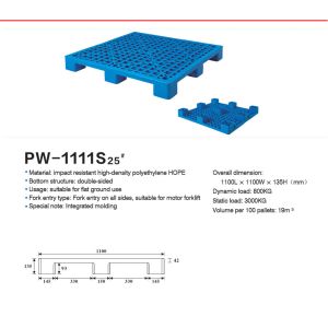 Efficient Packaging Solution with Stackable Plastic Pallet Nine Foot Style