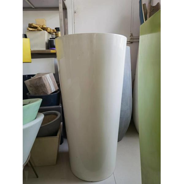 Modern Fiberglass Flower Planters For Indoor And Outdoor