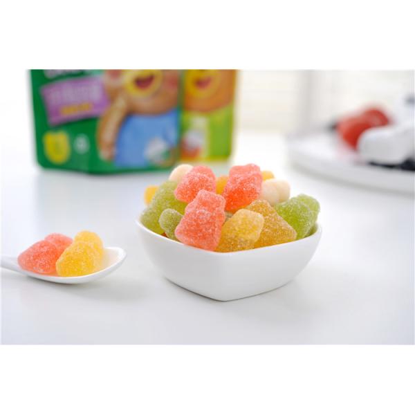 Buy Sugar Coating Vegetarian Multivitamin Gummies With Individual Wrapped Bag at wholesale prices
