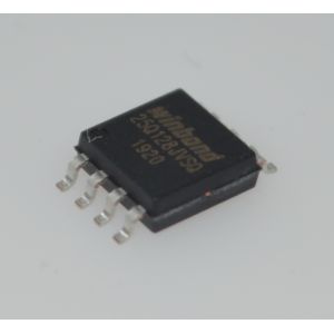 W25Q128JVSIQ 128Mb (16MB) SPI NOR Flash with Quad/DUAL I/O 133MHz Clock Rate 4KB