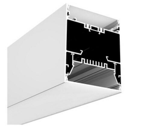 Buy 100mm*120mm Aluminum LED profile extrusion for Pendent Lighting at wholesale prices
