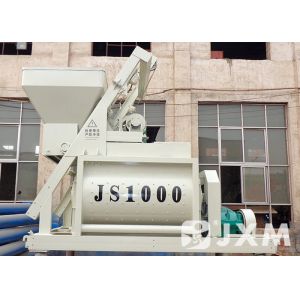 1000L Twin Shaft Mixer Batching Plant High Mixing Performance