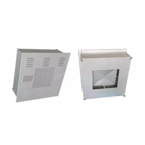 Top / Side Flange Air Supply Unit / Outlet Air Hepa Filter Box In Clean Room