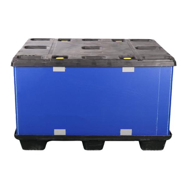 Durable Plastic Foldable Box Corrugated Carton Reuable Plastic Moving Boxes