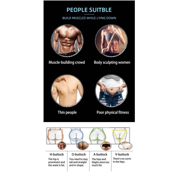 EMT-8 Abdominal Build EMS Muscle Stimulator Machine , Slimming RF Cavitation Machine