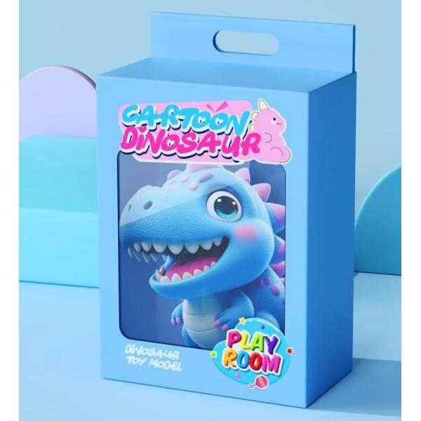 Buy Custom Window Gift Box for Toys Cups Badges Underwear Socks Creative Cardboard Packaging Box with Clear Display at wholesale prices