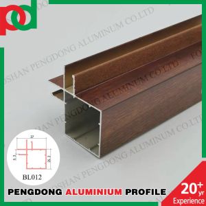 Professional Manufacturer Glossy Silver Polishing Aluminium Kitchen Cabinet