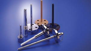 CNC machine industrial Stainless Steel Thermocouple Thermowell with flange ,