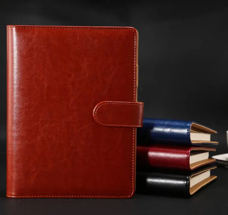 PU Leather Custom Organizer Planner Loose-Leaf Binder Diary