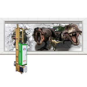 Quality Vertical UV Wall Printer , Mural Inkjet Printer Automatic Photos Printing for sale
