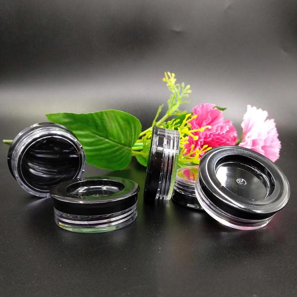 Buy Customized Printing 60ml Plastic Cosmetic Jar With Smooth Surface at wholesale prices