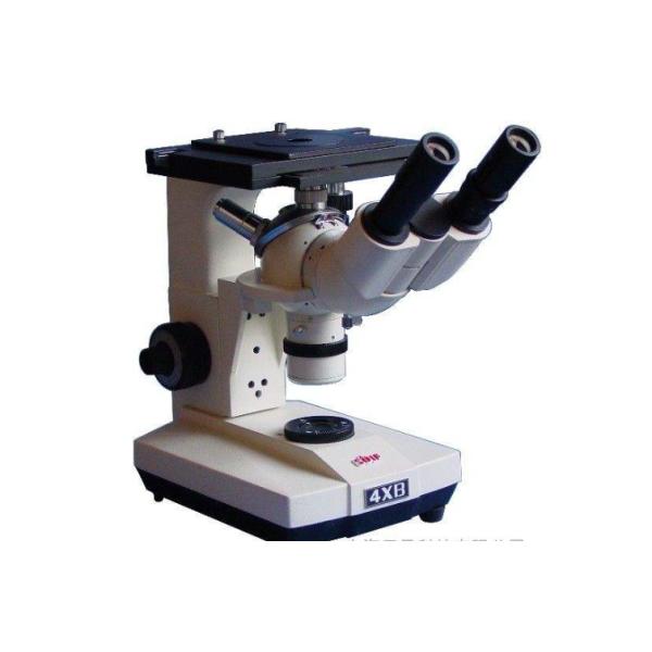 Binocular Inverted 4XB Metallographic Microscope With 6V 20W Halogen Lamp