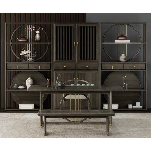 Buy 1000*350*2000mm Antique Wood Shelf at wholesale prices