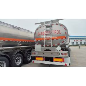 40CBM Petroleum Semi Tanker Trailer 3 Axles 7 Compartment