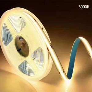 COB LED Strip 320leds 2024 hot selling Cuttable 12VDC CRI90 3000K 2700K 4000K