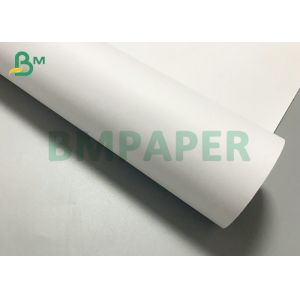 White Smothess 20lb CAD Plotter Paper 54'' x 300ft For Engineering Drawing