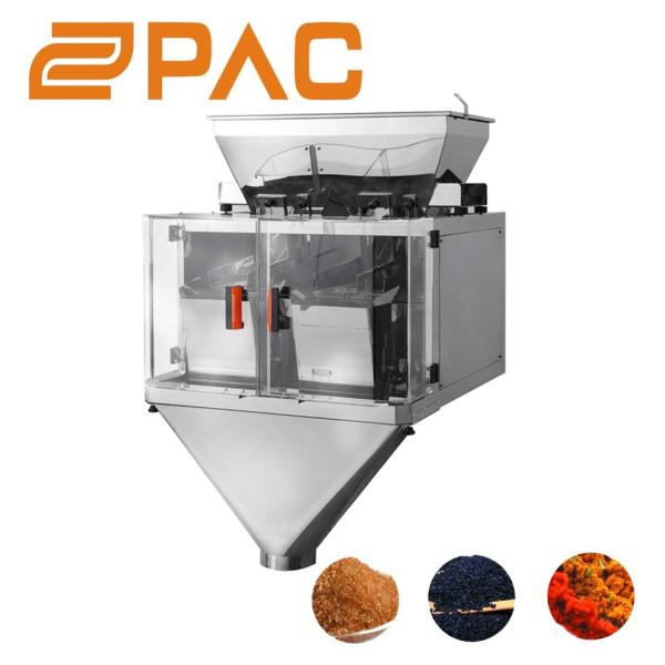 2 head Linear Weigher for rice/sugar/seed/salt/coffee and season Powder