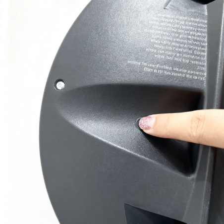 8pcs LED Flashing Saudi Arabic 390mm ROADSAFE Solar Sunflower Light Traffic Warning Light Yellow Traffic Sign Amber Light