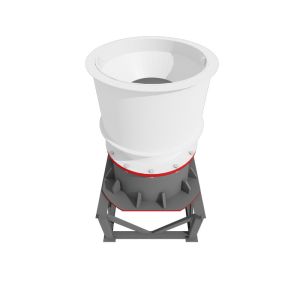 Single Cylinder Hydraulic Cone Crusher 220KW For Metallurgy Industry