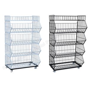 Candy Bread Biscuit Potato Chip Stand Snack Metal Display Racks