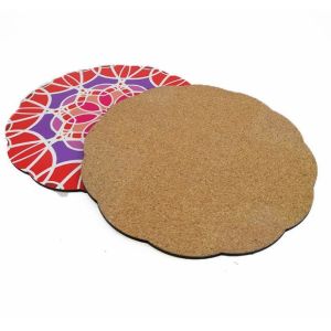 4m Thickness Lace Round Blank Sublimation Placemats