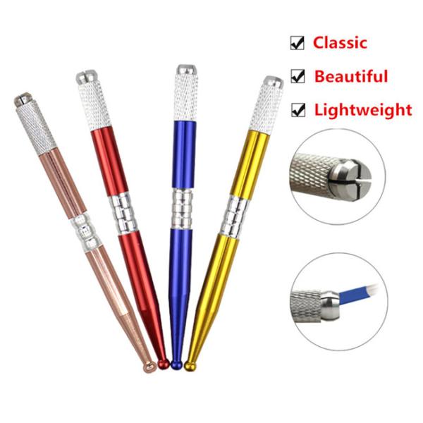 Manual Permanent Makeup Tattoo Pen For Eyebrow / Eyeline / Lip Makeup