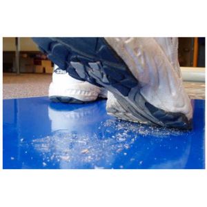 Entrance Tacky Mats Clean Room PU Adhesive Dust Removal Reusable