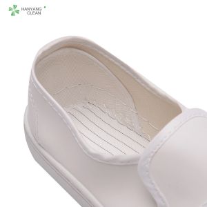 white good quality PVC Esd anti-static mesh shoes manufacturer