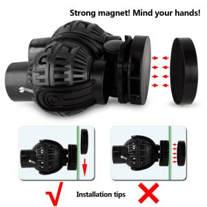 Direct Plastic Double Head Aquarium Water Pump Wave Making