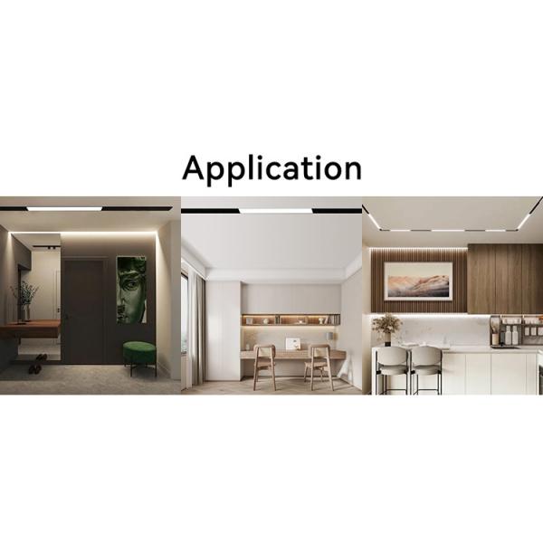 Centralized Magnetic Linear Track Light Smart Control 30W 48V