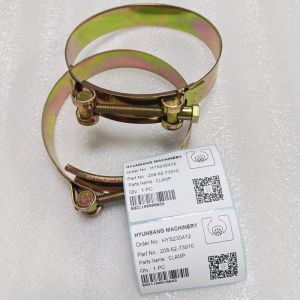 China Construction Machinery Parts Clamp 208-62-73910 2086273910 For PC300 PC350 PC400 on sale
