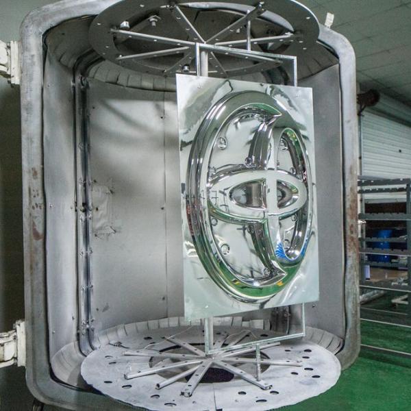 advertising lighting LED silk screen and chrome brand car logos for exhibition