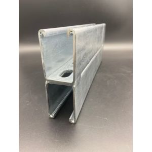 41x62 41x124 Custom Size Galvanized Steel Perforated Double Strut Channel