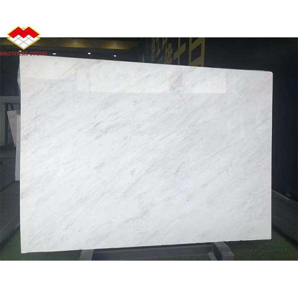 Buy White Thassos Marble Big Slab Polished Stone Wall Panel Tile for Modern Hotel Design at wholesale prices