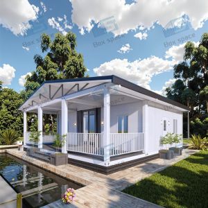 Boxspace Modular Prefab Container Home Prefabricated 2 Bedroom Container Home