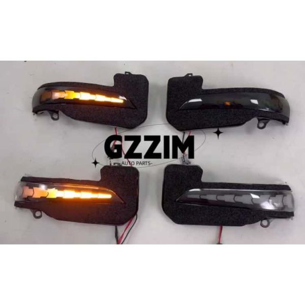 LED Side Mirror Dynamic Turn Signal Lights Lamp for Toyota Hilux Revo Fortuner Innova 2015 2016 2017 2018 2019 2020 Driving Lamp