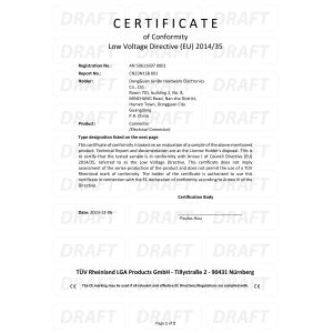 Shenzhen Junbo Technology Co., Ltd Certifications
