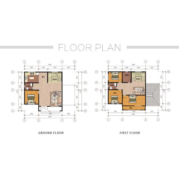 Prefabricated Light Gauge Steel Truss 300 Sq Meter Luxury Villa Built with Aus Standards