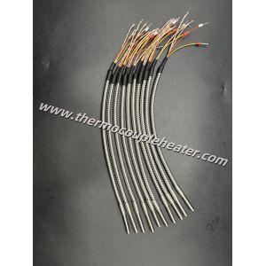 Durable Cartridge Heaters With Flexible Steel Hose Protection
