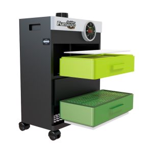 Welding Soldering Fume Extractor 0.3um 99.97% Filtering Efficiency With Single