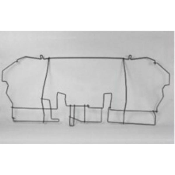 Buy Heavy Duty Automatic Wire Bending Machine For Housing Construction 4500Kg Weight at wholesale prices