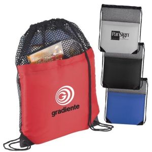 Quality Promotional Drawstring Backpack,polyester material for sale
